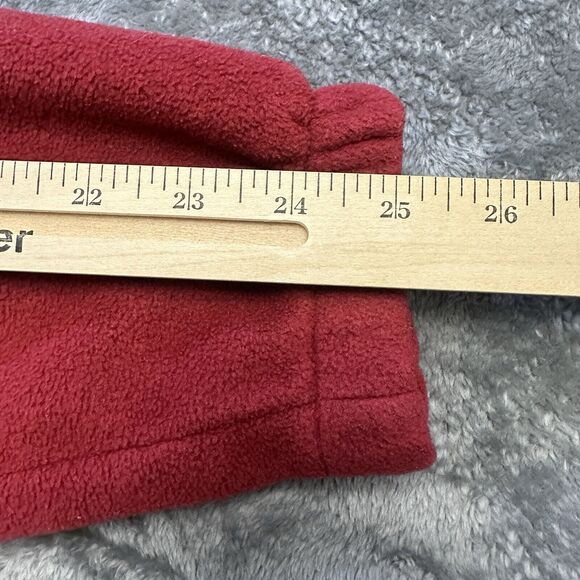 Columbia Sweatshirt Mens XL Red Zip Up Schacket Fleece Outdoors - Picture 7 of 10